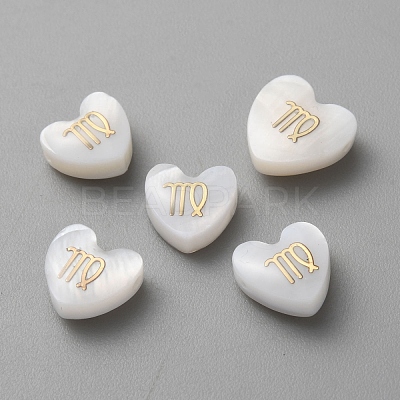 5Pcs Natural White Shell Beads LS-BSHE-TAC0004-02H-1