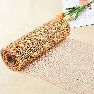 PP Christmas Poly Mesh Ribbon Rolls for DIY Christmas Projects Wreaths Party Decorations Packaging Crafts AJEW-WH20006-134C-1