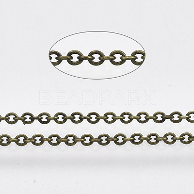 Brass Cable Chains CHC-034Y-AB-NR-1