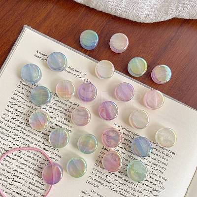 Transparent Acrylic Beads OACR-I013-15-1