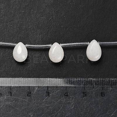 Natural White Jade Beads Strands G-P562-A01-01-1