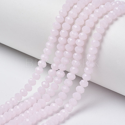 Glass Beads Strands EGLA-A034-J1mm-D02-1