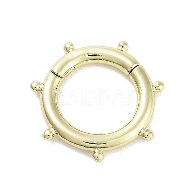 Brass Spring Gate Rings X-KK-M293-51G-1