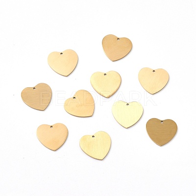 Ion Plating(IP) 304 Stainless Steel Pendants STAS-F271-06D-G-1