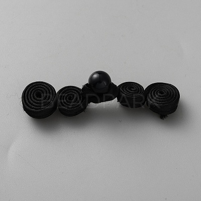Handmade Chinese Frog Knot Buttons Sets AJEW-WH20070-018B-1