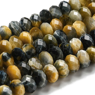 Natural Tiger Eye Beads Strands G-K351-B02-03-1