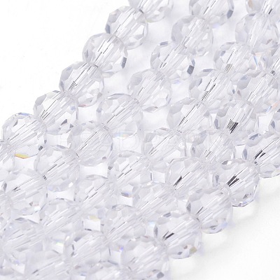 Transparent Glass Bead Strands LS-GLAA-G013-10mm-72-1