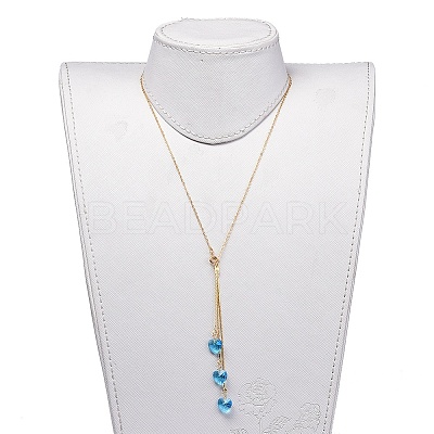Stud Earrings & Pendant Necklaces Sets SJEW-JS01075-04-1