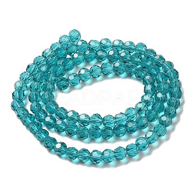 Transparent Glass Beads EGLA-A035-T4mm-D12-1