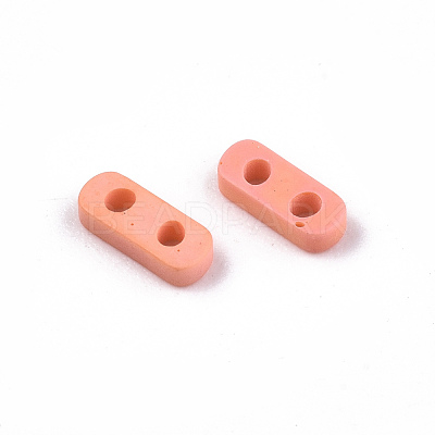 FGB 2-Hole Glass Seed Beads X-SEED-S031-S-SQ50FR-1