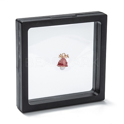 Square Transparent PE Thin Film Suspension Jewelry Display Stands CON-D009-02B-02-1