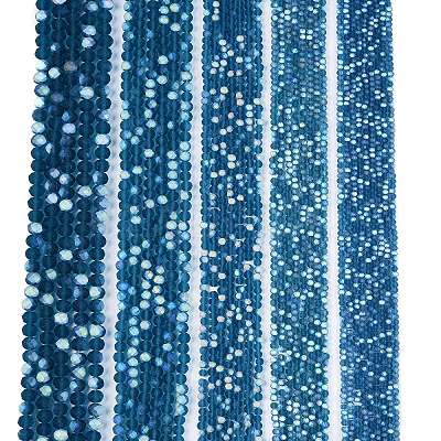 Transparent Glass Beads Strands EGLA-A044-T4mm-MB27-1