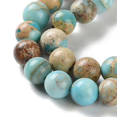 Dyed Natural Regalite/Imperial Jasper/Sea Sediment Jasper Beads Strands X-G-B124-C01-15-1