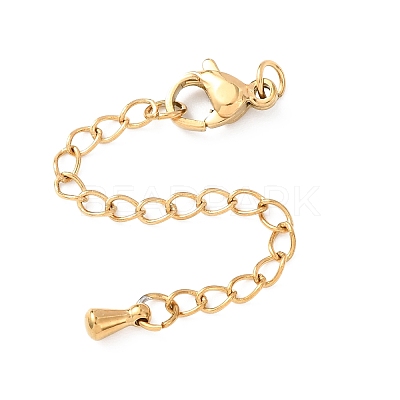 304 Stainless Steel Curb Chain Extender STAS-G383-06G-1