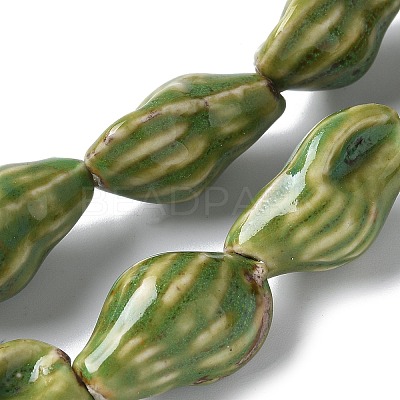 Ocean Series Handmade Porcelain Beads PORC-R002-04E-1