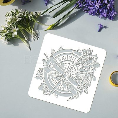 Large Plastic Reusable Drawing Painting Stencils Templates DIY-WH0172-835-1