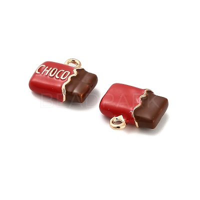 Alloy Enamel Pendants PALLOY-R155-01G-02-1