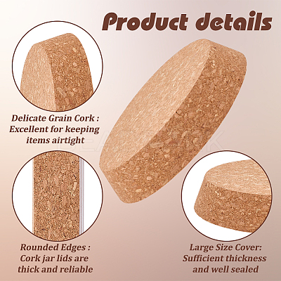 Cork Bottle Stoppers AJEW-WH0661-12A-1