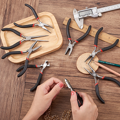 Carbon Steel Jewelry Pliers Sets PT-TA0001-09-1