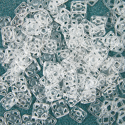 100pairs Plastic Snap Buttons BUTT-CY0001-03-1