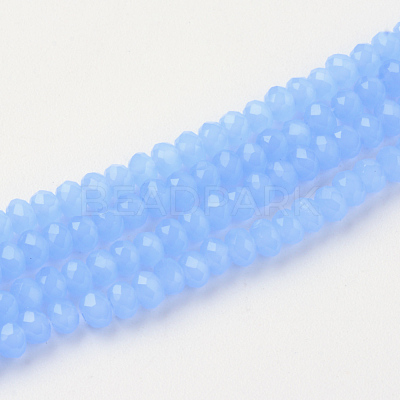 Imitation Jade Glass Beads Strands GLAA-R135-2mm-38-1