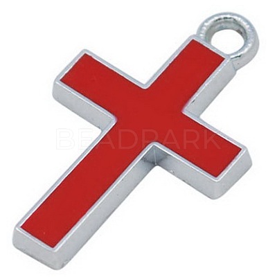 Alloy Enamel Pendants X-ENAM-P077-3-1