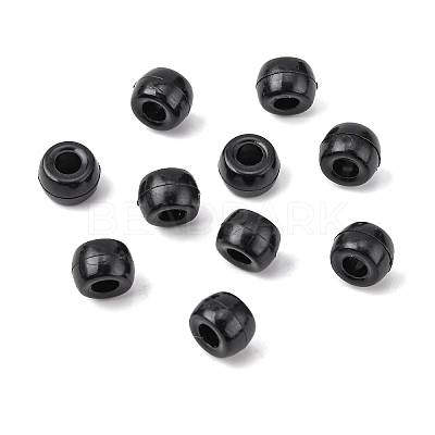 Opaque Acrylic European Beads MACR-ZX016-A01-1