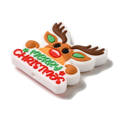Christmas series Silicone Beads SIL-S006-01E-1