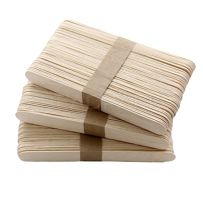 Natural Wood Craft Sticks WOCR-PW0001-261A-02C-1