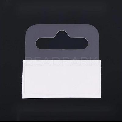 Transparent PVC Self Adhesive Hang Tabs LS-X-CDIS-L006-01-1