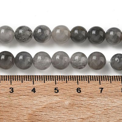 Natural Cloudy Quartz Beads Strands G-D840-69-8mm-1