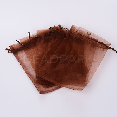 Organza Gift Bags with Drawstring OP-R016-13x18cm-12-1