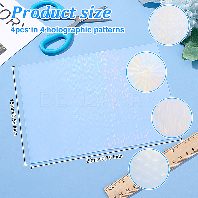 4Pcs 4 Styles Silicone Pads FIND-OC0003-04-1