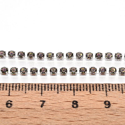 Iron Rhinestone Cup Chains CH-T006-01A-02-1