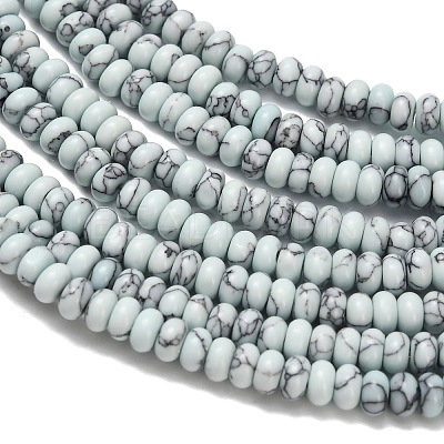 Synthetic Turquoise Beads Strands G-Z110-B01-2x4mm-01-1