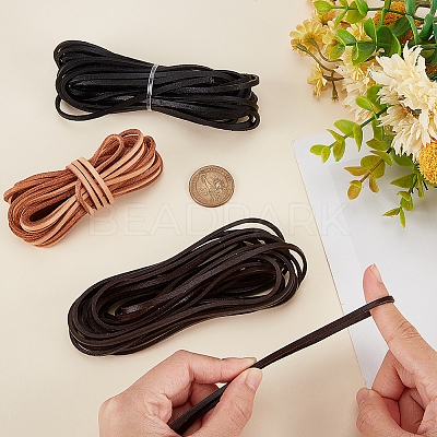 Cowhide Leather Cord WL-WH0008-07-1