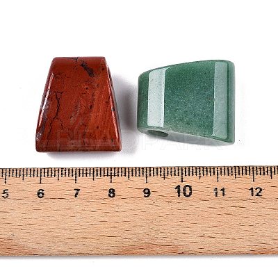 Natural & Synthetic Mixed Stone European Beads G-N344-29-1