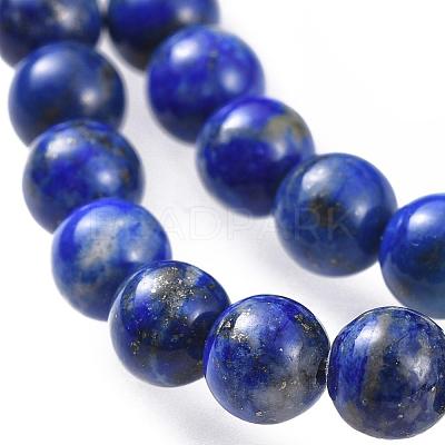 Natural Lapis Lazuli Bead Strands G-G953-01-6mm-1