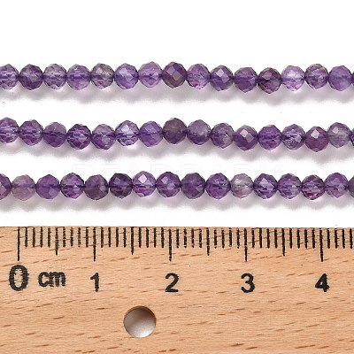 Natural Amethyst Beads Strands X-G-K373-B03-03-1