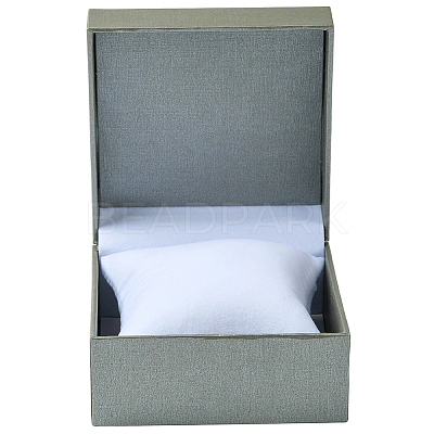 Paper Covered ABS Plastic Storage Boxes for Watches CON-WH20005-10A-1