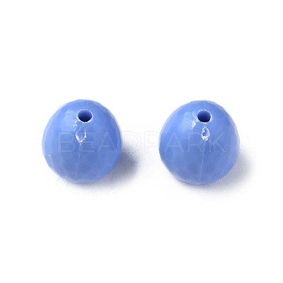 Opaque Acrylic Beads MACR-S373-10A-A02-1