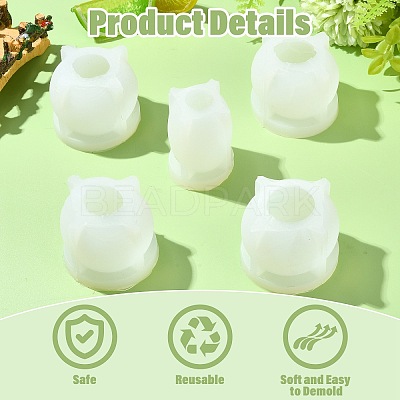 5 Pcs 5 Styles Handmade 3D Sports Ball Theme Molds ST-CJ0043-028-1