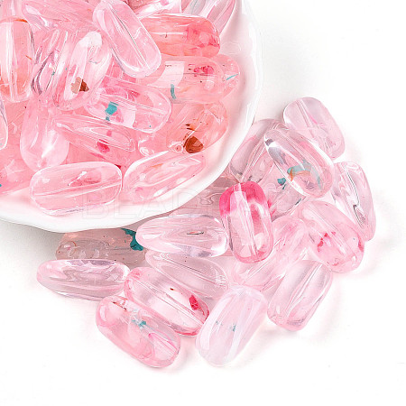 Transparent Acrylic Beads TACR-T028-36C-1