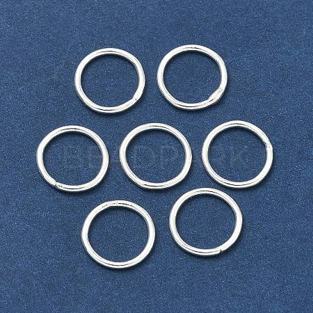 Brass Soldered Closed Jump Rings X-KK-M165-10mm-02S-RS-1