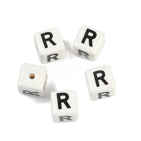 Porcelain Beads PORC-R003-08R-1