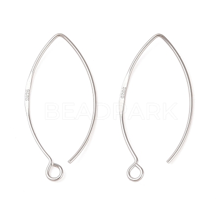 925 Sterling Silver Earring Hooks STER-NH0010-01P-1