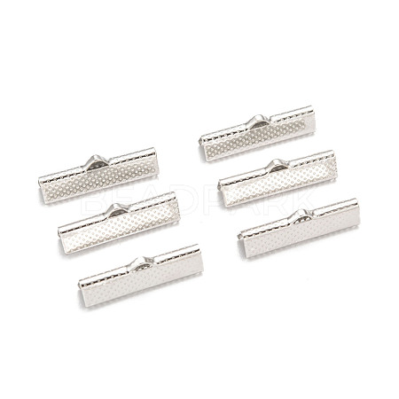 Iron Ribbon Crimp Ends E182Y-1