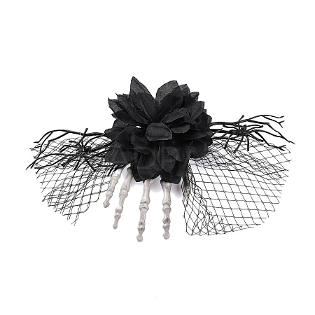 Halloween Party Hair Accessories AJEW-S088-06A-1