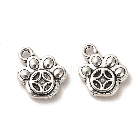 Tibetan Style Alloy Charms FIND-C043-087AS-1