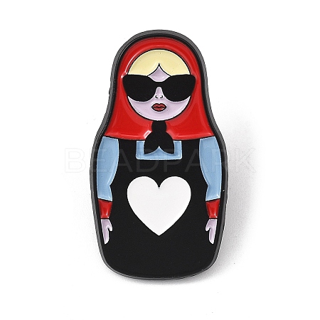 Cool Matryoshka Doll Enamel Pins AL-Z002-01EB-01-1
